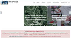 Desktop Screenshot of icjia.org
